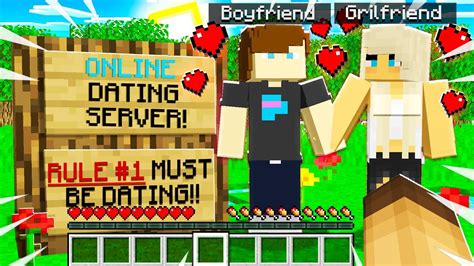 Minecraft online dating server